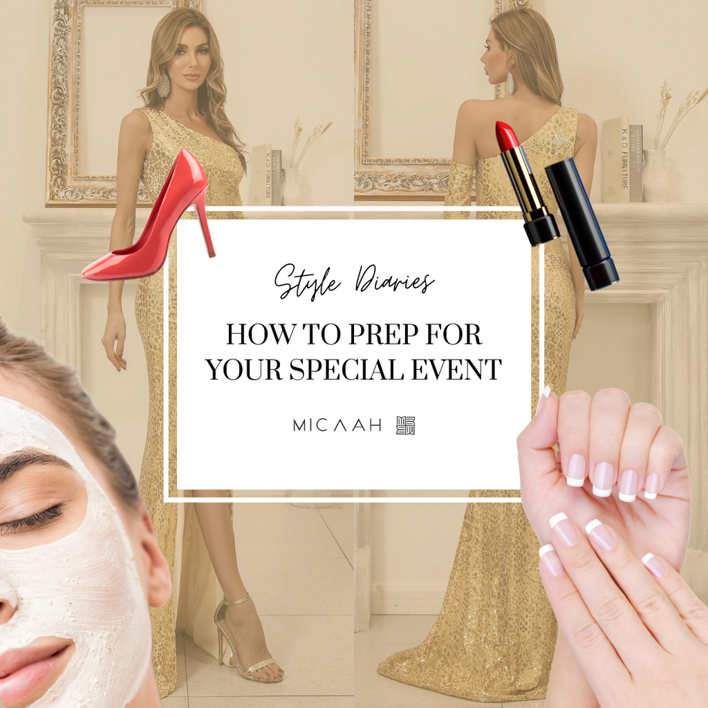 How to prepare for a special event