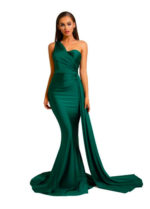 Tonya Satin Formal Gown